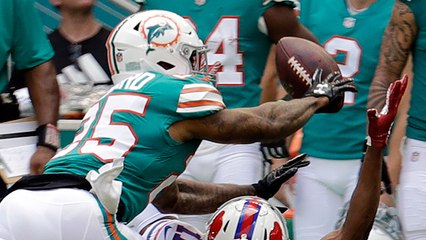 Xavien Howard picks Allen's Hail Mary attempt to end first half
