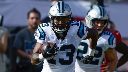 Wright throws down De'Vante Harris on slippery 33-yard catch and run