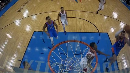 Abdel Nader rattles the rim on the finish!