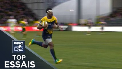 TOP Essais de la J13 – PRO D2 – Saison 2018/2019