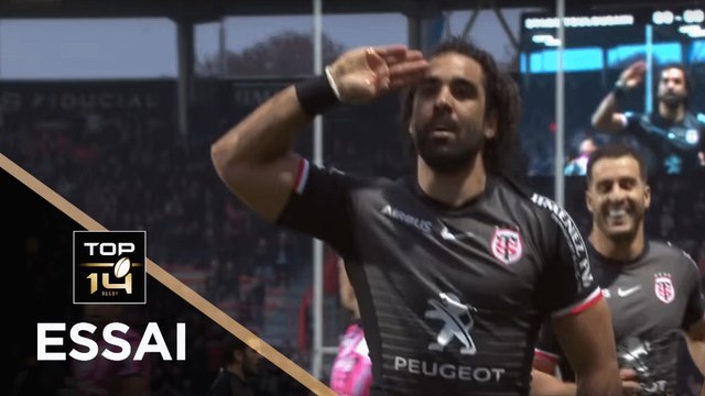 TOP 14 - Essai Yoann HUGET 1 (ST) - Toulouse - Paris - J11 - Saison 2018/2019