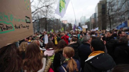 65.000 personnes dans les rues de Bruxelles pour le climat