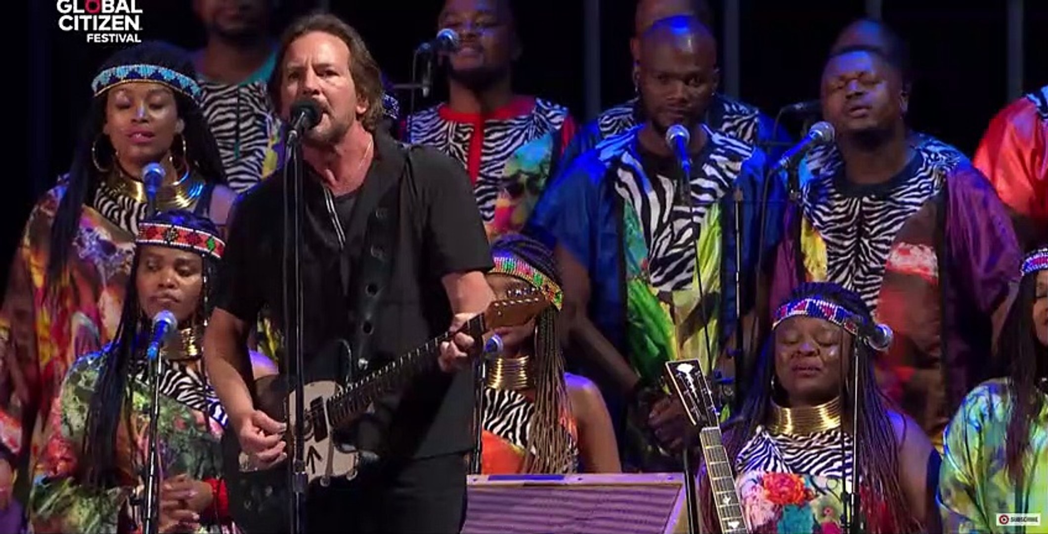 Eddie Vedder Long Road Global Citizen 2018 Video Dailymotion