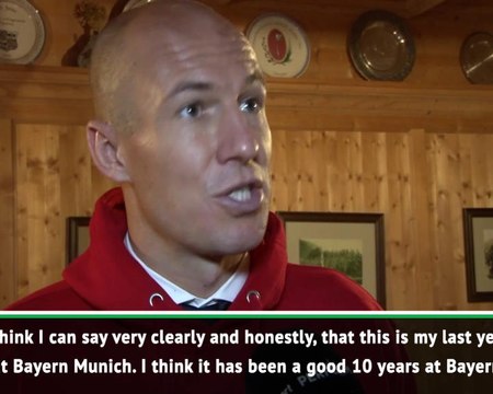 I'll leave Bayern at end of season - Robben