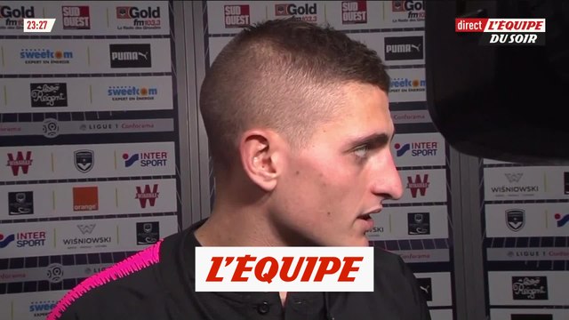 Verratti «C'est bien aussi les matches comme ça» - Foot - L1 - PSG
