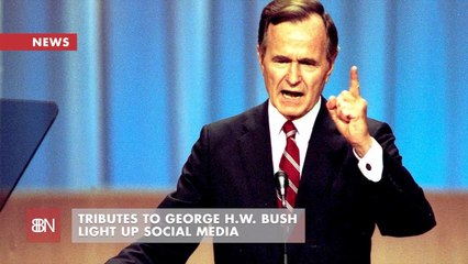 George H.W Bush: Love And Praise Lights Up Social Media