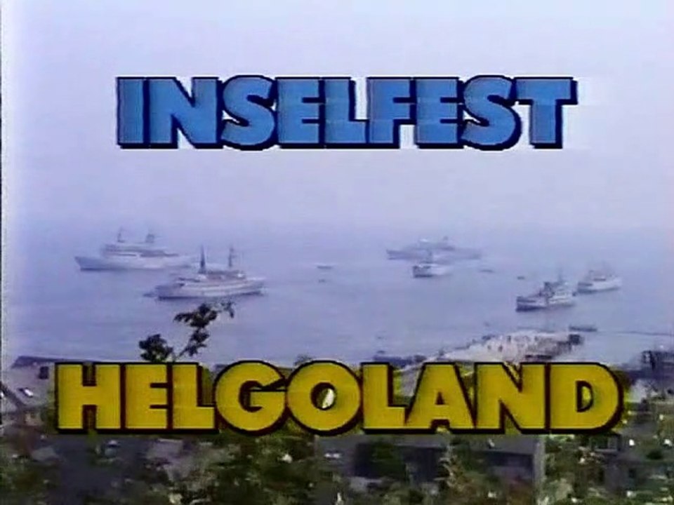 Helgoland inselfest 1995 - ool skitsnack