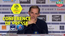 Conférence de presse Girondins de Bordeaux - Paris Saint-Germain (2-2) : Eric BEDOUET (GdB) - Thomas TUCHEL (PARIS) / 2018-19