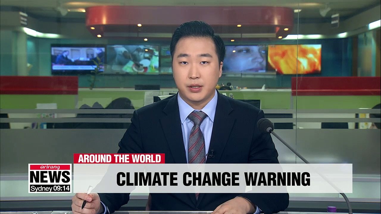 UN climate chief urges nations to act to tacke "urgent threat" of climate change