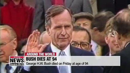 World leaders mourn death of George H.W. Bush
