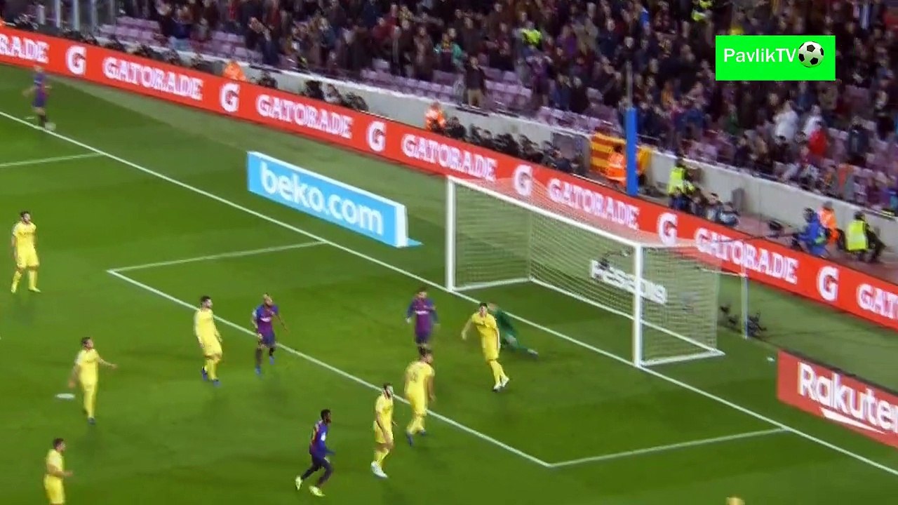 Barcelona vs Villarreal 2-0 All Goals & Highlights 2018 FULL HD
