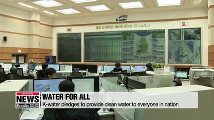 K-water pledges to provide healthy water to everyone in Korea