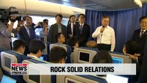 President Moon says relations between Seoul-Washington are airtight on Noth Korea