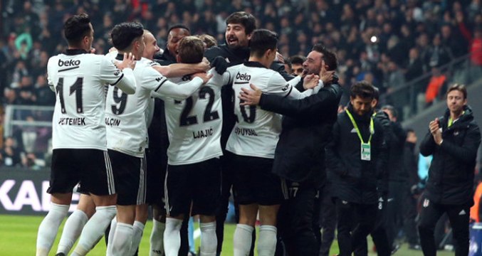 Derbide Beşiktaş, Evinde Galatasaray'ı Tek Golle Devirdi
