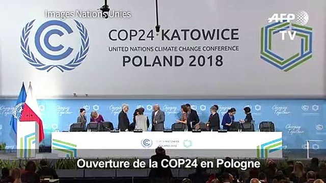 COP24: ouverture à Katowice en Pologne