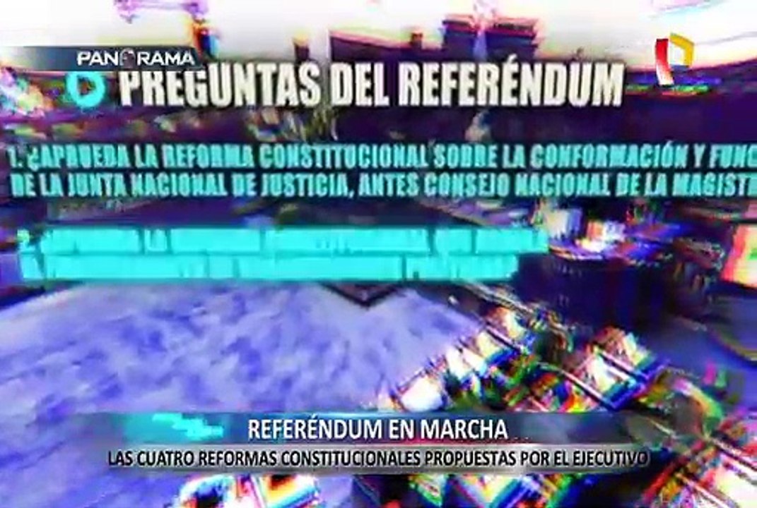 Referéndum en marcha: las cuatro reformas const...