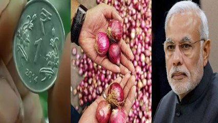 வெங்காயம் விற்ற பணத்தை மோடிக்கு மணி ஆர்டர் செய்த விவசாயி- வீடியோ