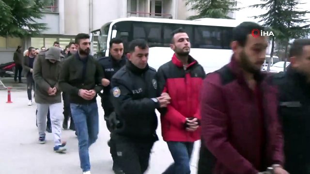 Amasya merkezli uyuşturucu operasyonunda 5 tutuklama, 14 şüpheli adliyede
