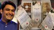 Kapil Sharma Ginni Wedding: Kapil's Delicious wedding card; Check out | FilmiBeat