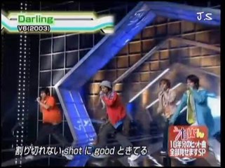 V6　曲メドレー＆木更津キャッツアイ＆宝塚　うたばん