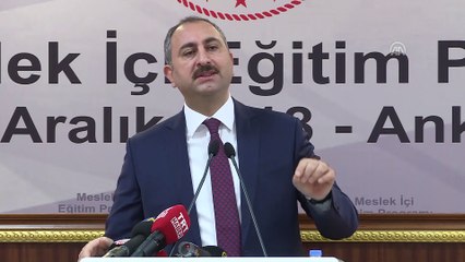 Adalet Bakanı Gül: 'Yargı mensuplarımız demokrasi nöbetini tutmaya devam etmektedir ' - ANKARA