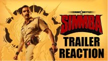 Simmba | Trailer Reaction | Ranveer Singh, Sara Ali Khan, Sonu Sood | Rohit Shetty |