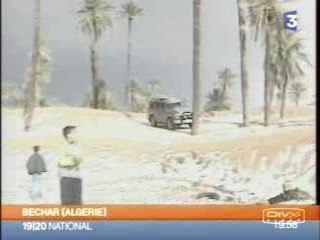 Algerie bechar sous la neige 29 10 2007