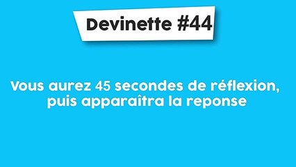 Énigme #44 : Partout et nulle part