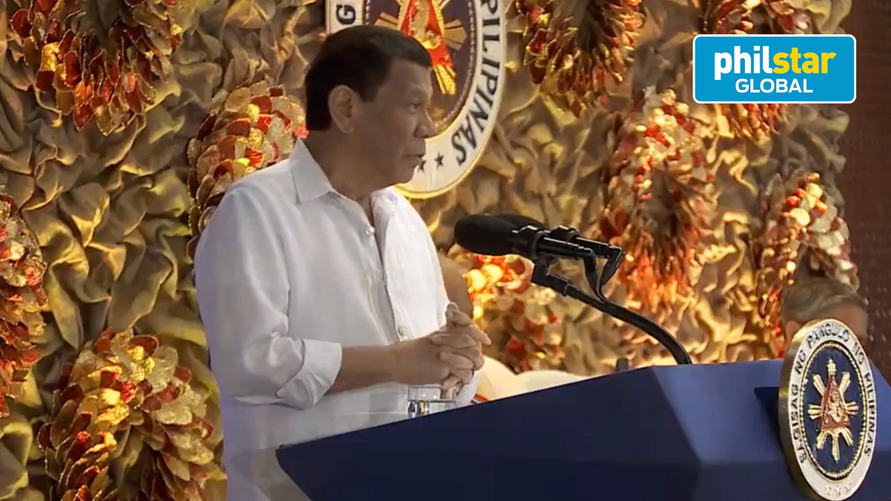 Duterte says he takes marijuana to cope with hectic schedule
