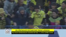 Cristiano Mencetak Gol Dari Tengah Lapangan Untuk Kashiwa Reysol