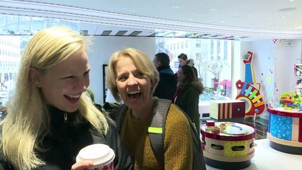 New York: un magasin de jouets historique renaît avant Noël