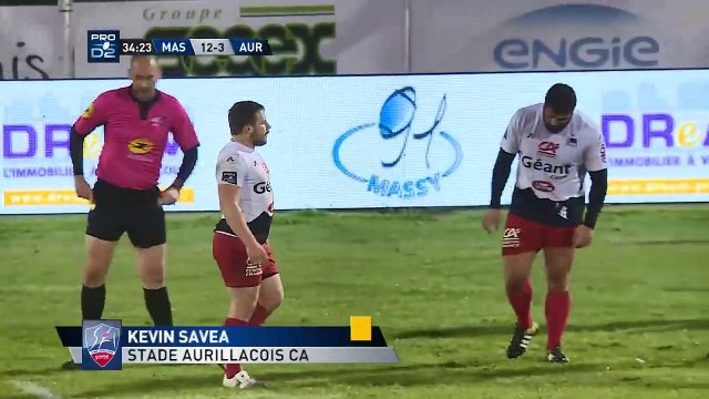 PRO D2 - Résumé Massy-Aurillac_ 18-27 - J13 - Saison 2018_2019