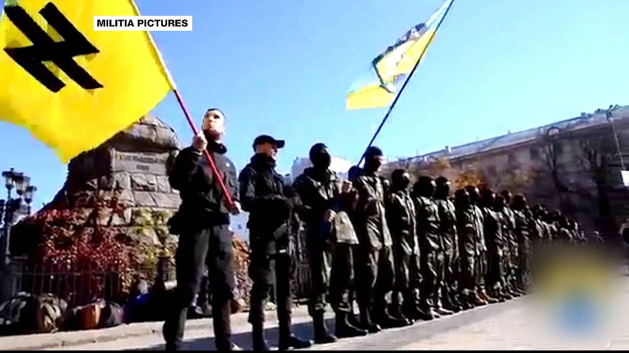 Ukraine far-right militia tries to exploit martial law