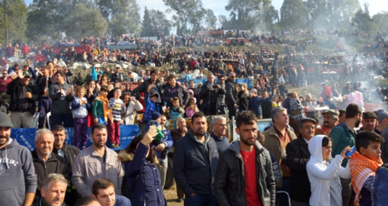 4 Ay Boyunca Devam Edecek Güreşler İçin Vatandaşlar Alanlara Akın Ediyor
