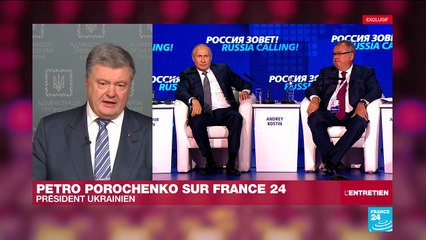 Petro Porochenko : "Vladimir Poutine refuse de me parler"