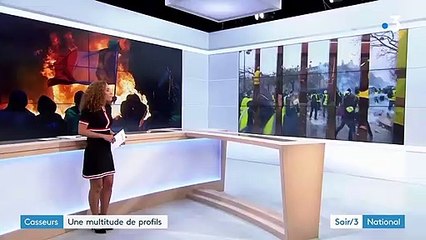 "Gilets jaunes" : les profils divers et variés des casseurs