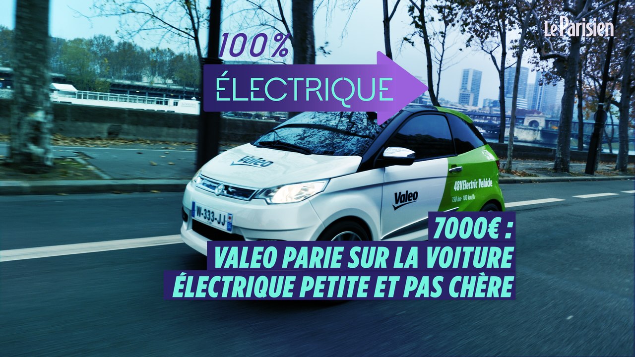7.000 euros la voiture électrique : pourquoi Valeo parie sur un petit modèle
