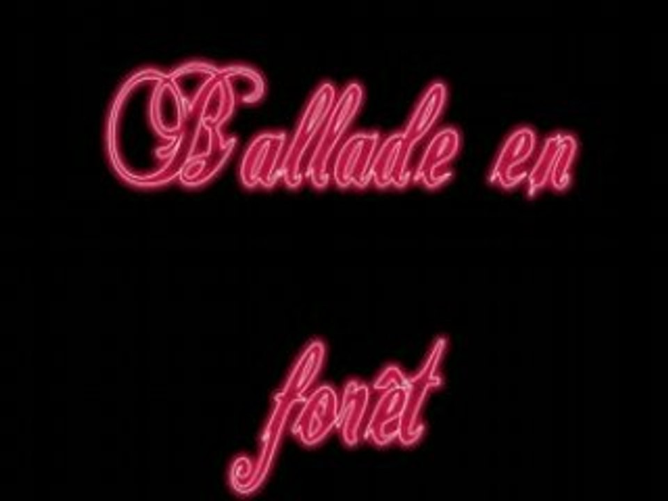 Ballade en Foret