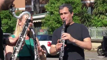 Alessandro Carbonare Clarinet Trio -  Gershwin - 3rd Prelude -