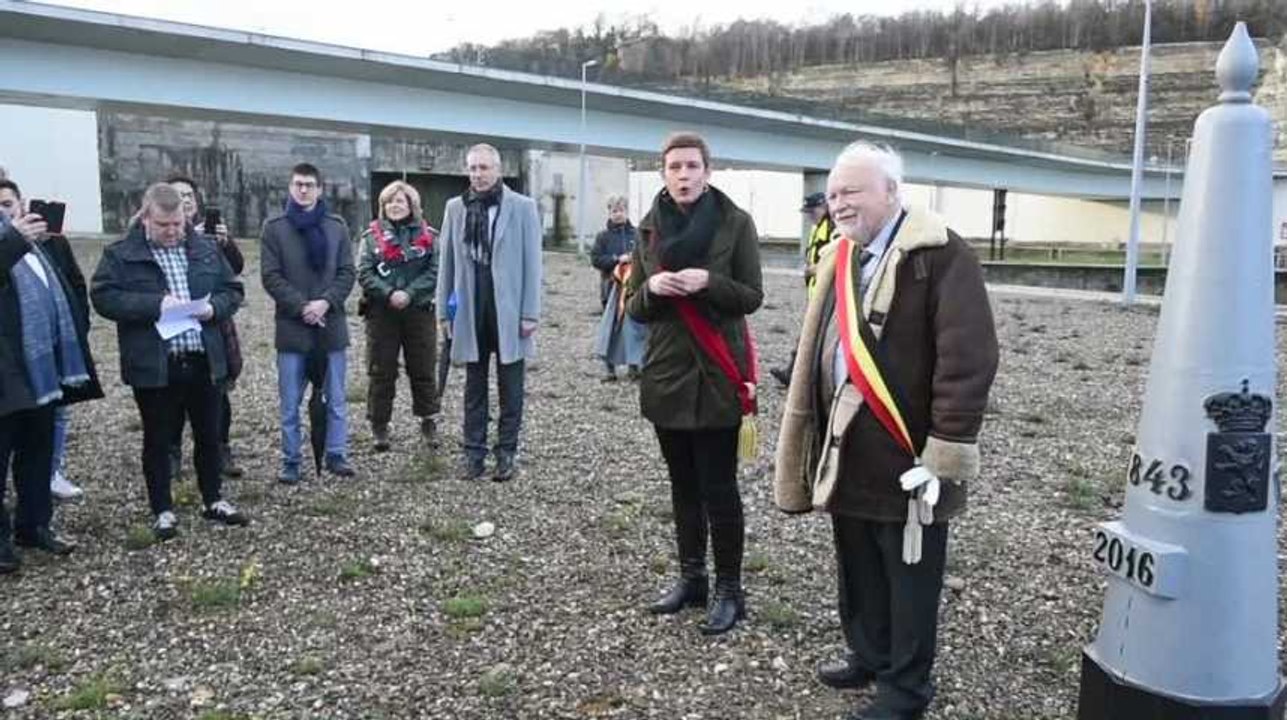 Visé : La Belgique un peu plus petite et les Pays-Bas un peu plus grand