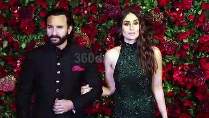 Kareena Kapoor Looks Sizzling In Glittery Green Backless Dress At DeepVeer Reception