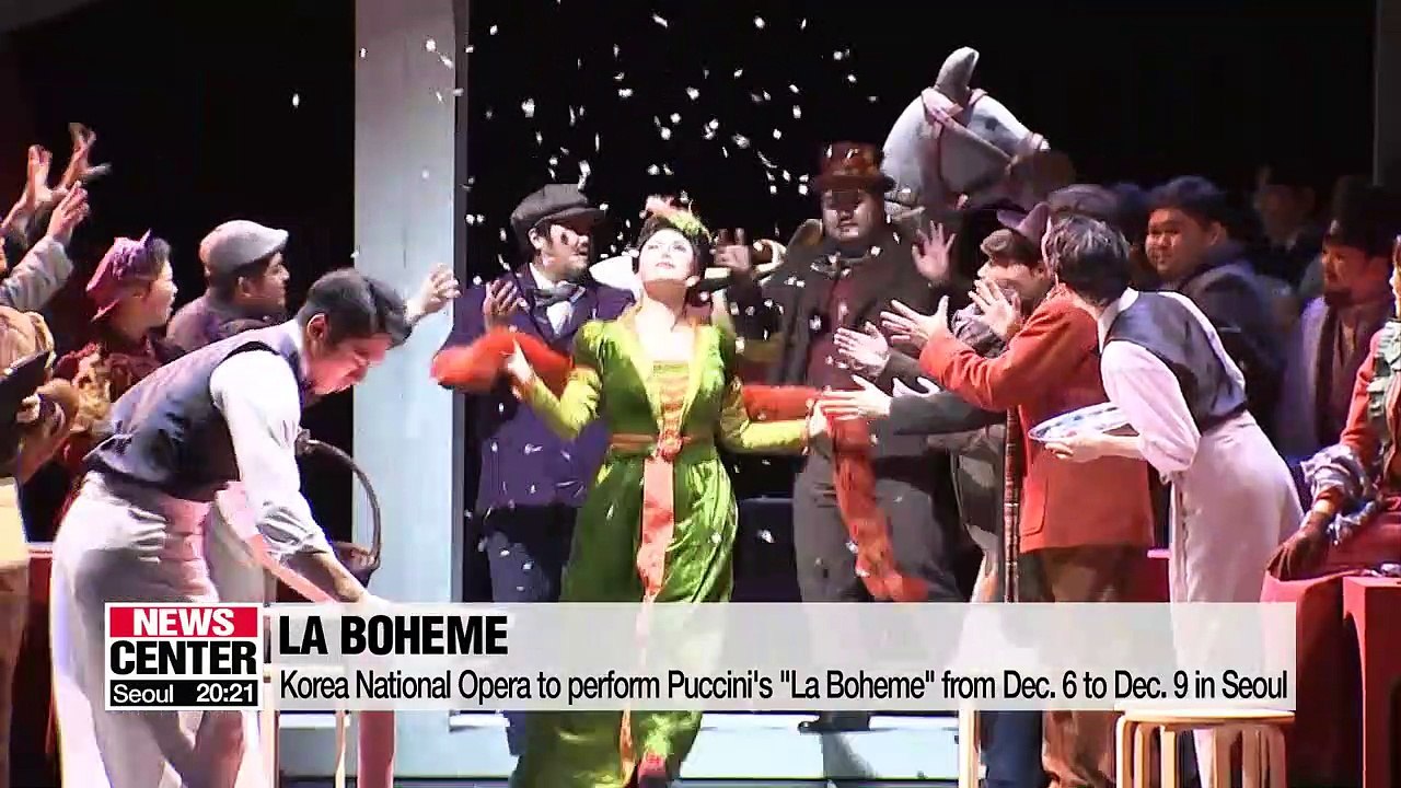 Seoul troupes stage opera 'La Boheme,' ballet 'The Nutcracker'