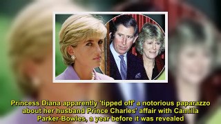 How Princess Diana 'tipped off an Australian paparazzo to Charles' affair with Camilla Parker-Bowles