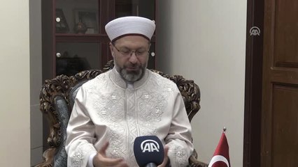 Erbaş: "Batı Dünyası İslam'ı Kaynağından Öğrenmeli" (1)