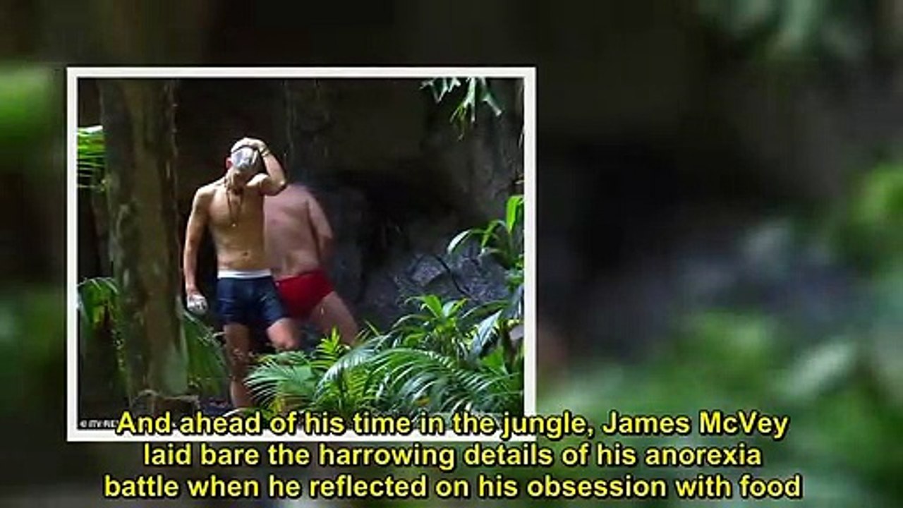 I'm A Celeb's James McVey reveals secret anorexia battle