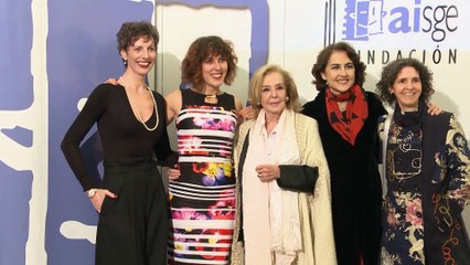 Gemma Cuervo vive la noche más mágica junto a sus hijos y nietos