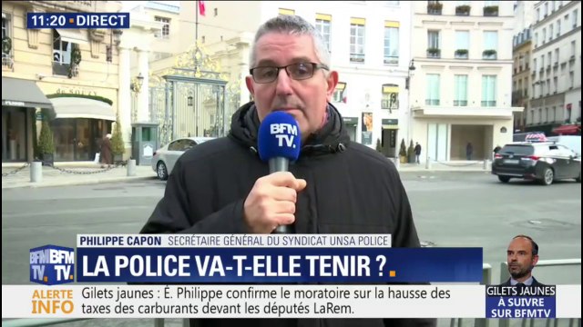 Gilets jaunes: plutôt qu'une prime pour les policiers mobilisés, l'UNSA Police demande qu'on paye les heures supplémentaires