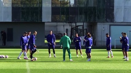 Entrenamiento del Real Betis (03/12/2018)