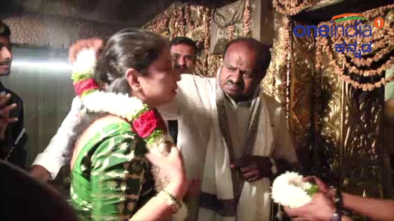 ಕಾಡು ಮಲ್ಲೇಶ್ವರ ದೇವಾಲಯಕ್ಕೆ ಸಿಎಂ ಕುಮಾರಸ್ವಾಮಿ ಭೇಟಿ | Oneindia Kannada