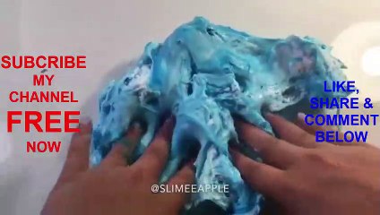 Slime Coloring - Satisfying Slime ASMR Video !